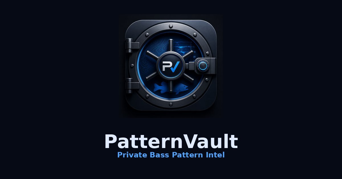 Pattern Vault — private bass pattern intel app